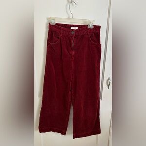 H&M Wide Leg Corduroy Pants